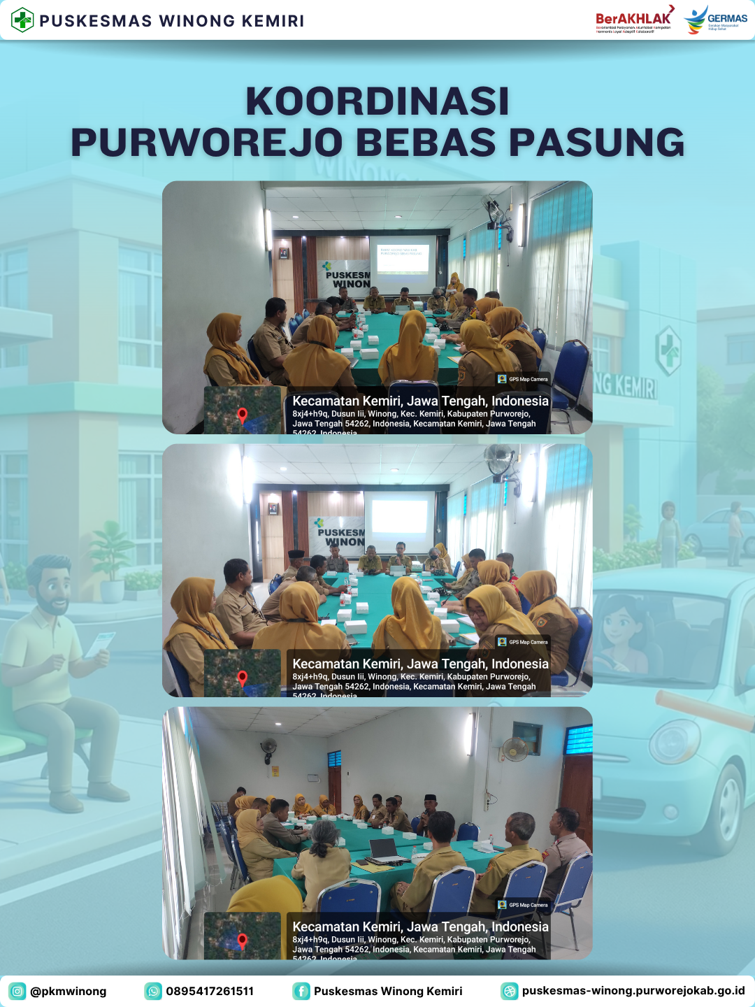 Koordinasi Purworejo Bebas Pasung